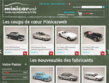 Tablet Screenshot of minicarweb.fr